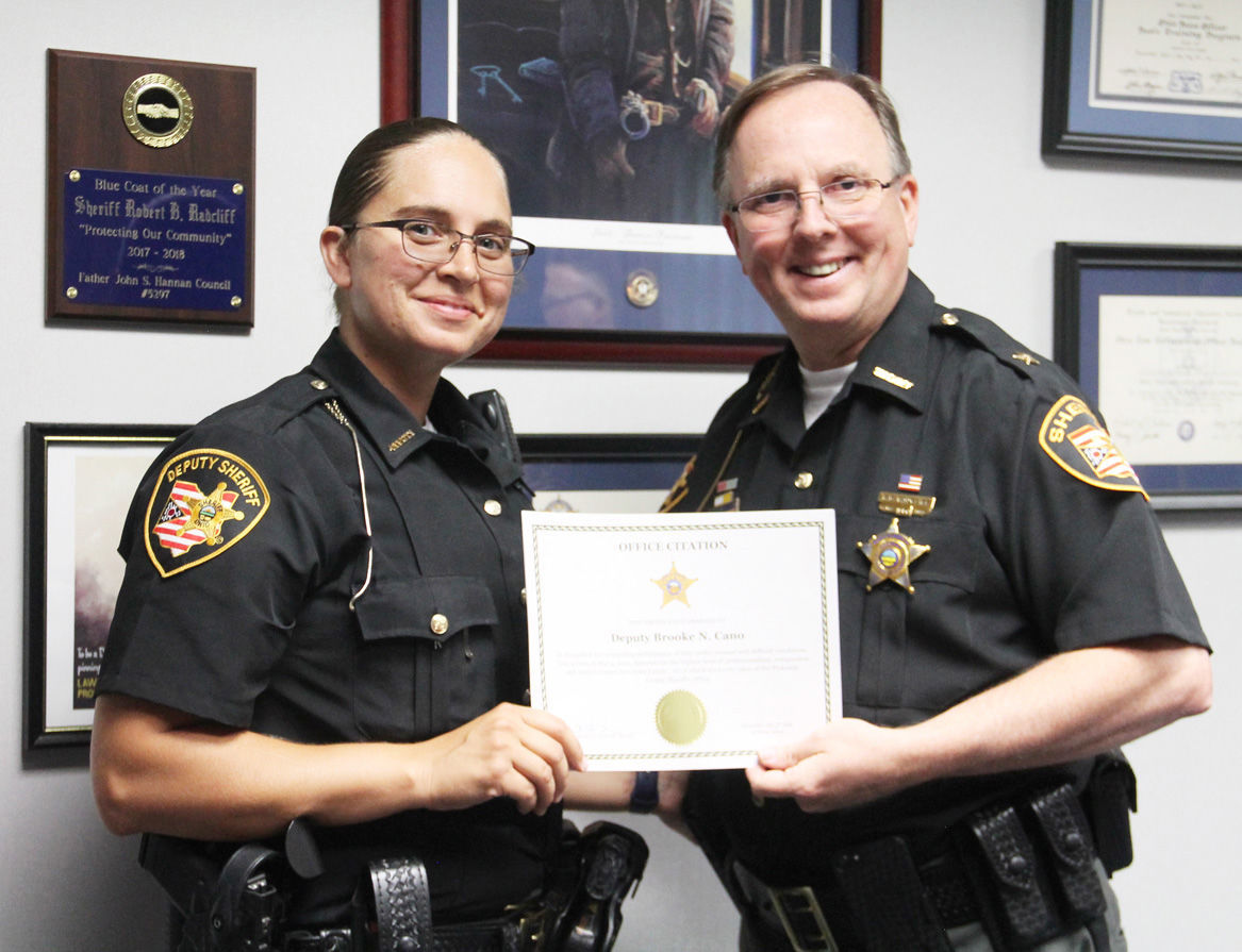 Deputy honored for going above and beyond